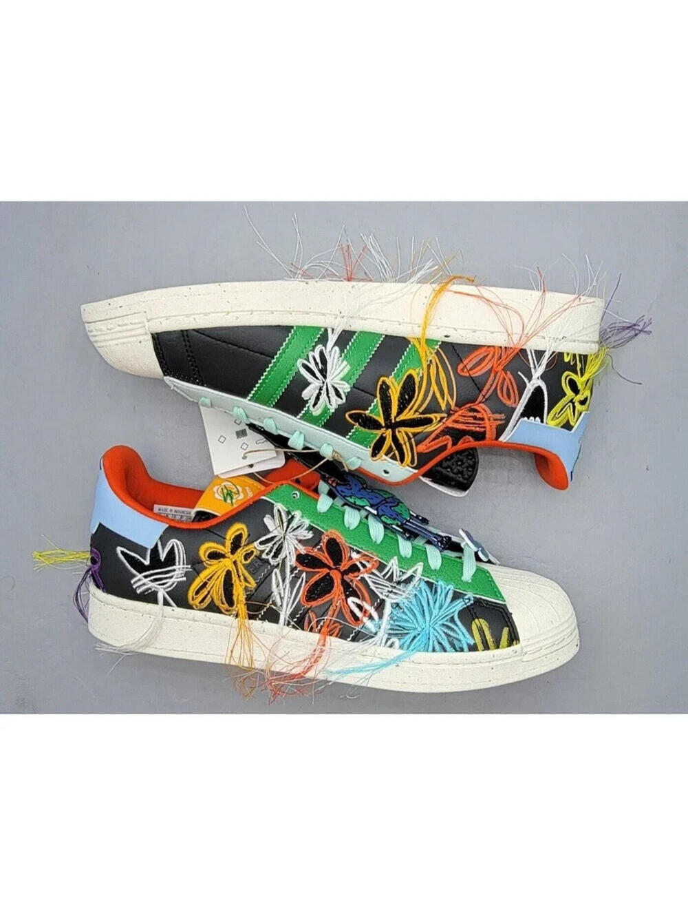 Adidas x Sean Wotherspoon Superstar Super Earth GX3823 Black Sz 11 NEW #GX3823